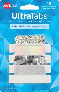 Haftstreifen UltraTabs Holografisches, 63,5 x 25 mm, 16 Haftstreifen