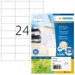 Herma Etiketten permanent 70 x 37 mm naturweiss 80 Bl...