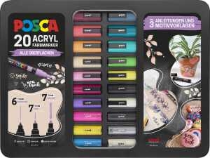 Faber Castell Marker UNI POSCA 20er Etui DIY