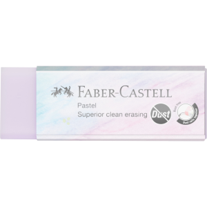 Faber Castell Radierer Dust-free 62x22x12 mm pastell