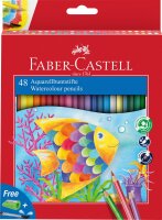 Faber Castell Buntstift Kinder Aquarell 48erKartonetui