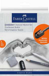 Faber Castell Zeichenset Goldfaber Charcoal