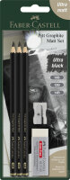 Faber Castell Bleist.Pitt Graphite Matt 10B 12B 14B BK