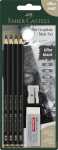 Faber Castell Bleistift Pitt Graphite Matt 2B+6B+10B+14B 4er