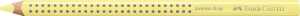 Faber Castell Buntstift Grip Jumbo 5,3 mm pastell gelb