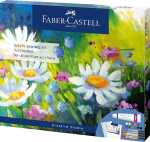 Faber Castell Acrylfarben 12 Farben Tuben 9 ml m .Zubehör