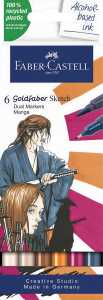 Faber Castell Sketch Marker Gofa 0,6 mm 6er Etui Manga