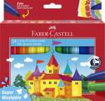 Faber Castell Filzstift Jumbo Super Washable 24er Etui