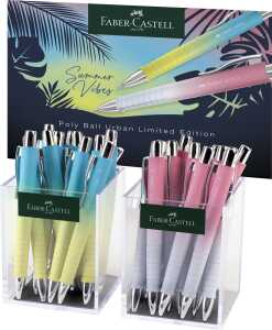 Faber Castell Kugelschreiber Poly Ball Urban Summer Display