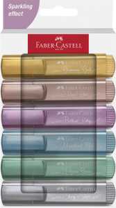 Faber Castell Textmarker TL 46 1-5 mm Metallic 6er