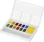 Faber Castell Aquarellfarben Farbkasten mit 12 Farben