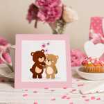 WACKELAUGEN "HERZEN",52 STÜCK RUND