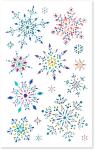 CRYSTAL-STICKER "EISKRISTALLE"
