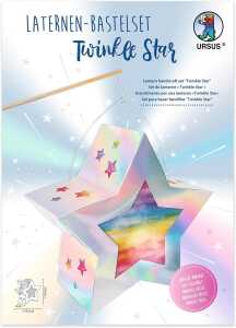 TWINKLE STAR "METALLIC SILBER IRISIEREND"