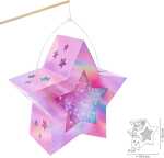 TWINKLE STAR "METALLIC PINK IRISIEREND"