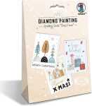 DIAMOND PAINTING GREETING CARDS "COSY X-MAS"