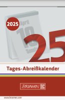 2025 Brunnen Tagesabreißkalender 54x80mm Nr.3