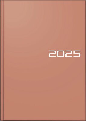 2025 Brunnen Buchkalender A5 coral