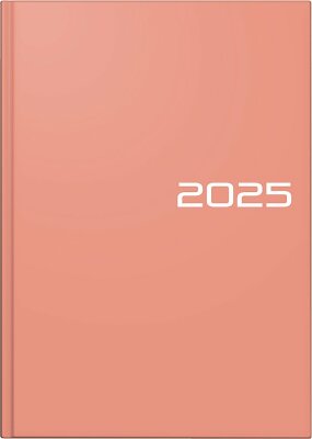 2025 Brunnen Buchkalender A5 salmon