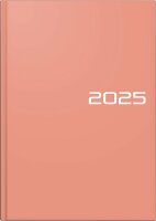 2025 Brunnen Buchkalender A5 salmon