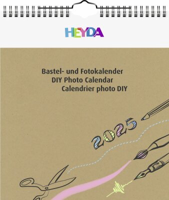 2025 Heyda Bastelkalender 2025 21,5x24cm be