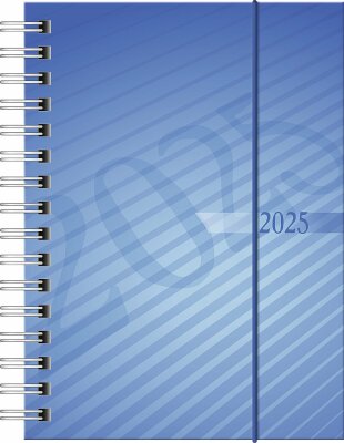 2025 Rido Taschenkalender PP Wire-o blau