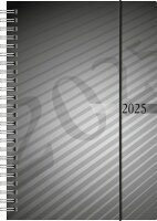 2025 Rido Buchkalender futura2 PP schwarz