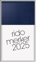 2025 Rido TischkalenderMerker d.bl 1T/1SMira