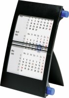 2025 Rido Drei-Monats-Tischkalender blau