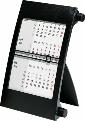 2025 Rido Drei-Monats-Tischkalender sw