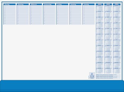 2025 Rido Schreibunterlage 56,5x42cm bl 50Bl