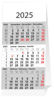 2025 ADINA Kleiner Dreimonatskalender ws mit...