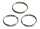 WEDO Schlüssel Met.Ringe 20mm 4003801038643
