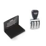 WEDO Stempel Datum in Buchst. Set Trodat 1010 mit Kissen...