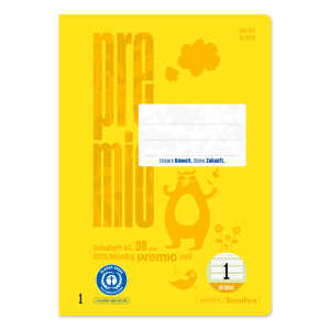 Staufen Schulheft Premio DIN A5 liniert 1 32 Bl.