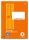 Staufen Schulheft A4 32 Bl 90g Lin40 orange 5mm kariert mit Umrandung