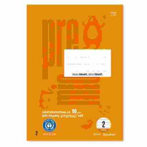 Staufen Arbeitsbl.Bl.A4 50 Lin2 90g/qm 4/4/4mm liniert fbg. 4-Loch