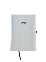 2025 ADINA Wochenkalender A5+ weiss-metallic 24x16cm 1...