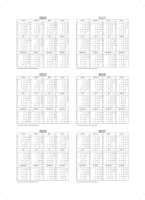 2025 ADINA Wochenkalender A4 1 W= 2S 128 Seiten Eckperforation Leseband Stiftehalterung