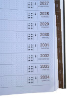 2025 ADINA 10 Jahre-Erinnerungs-Tagebuch-Kalender 1 Seite...