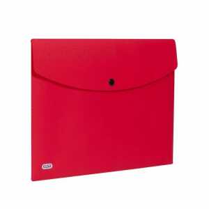 ELBA Brieftaschen Urban PP rot DIN A4 5 Stück