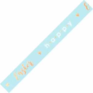 folia Washi Tape Hotfoil Easter roségold 15mmx5m
