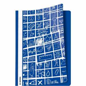 HERMA Schnellhefter Schoolydoo aus PP dunkelblau DIN A4