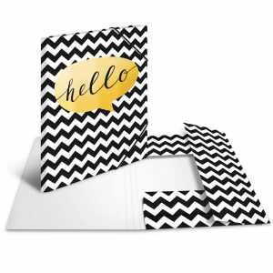 HERMA Sammelmappe Hello aus Karton DIN A4