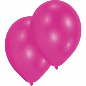 amscan Luftballons Metallic magenta Ø27,5cm 25 Stück
