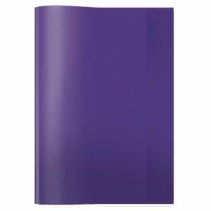 HERMA Heftschoner transparent violett DIN A4