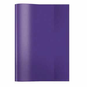 HERMA Heftschoner transparent violett DIN A5