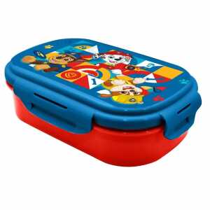 Brotdose PAW PATROL mit Besteckset 2 Fächer