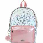 WOW GENERATION Rucksack rose/weiß 39cm
