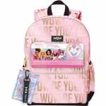 WOW GENERATION Rucksack rosa/gold 40cm